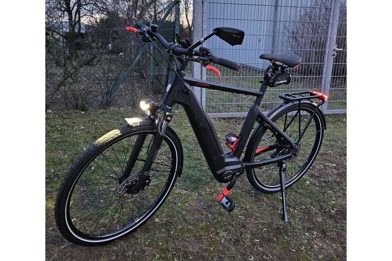 Carver Route E.400 E-Trekkingbike 28 Bosch Power 400Wh, 9-Gang  at Fahrrad  XXL Bochum/Gelsenkirchen