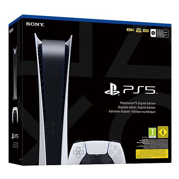 Sony PlayStation 5 Digital Edition (o. Laufwerk) Konsole