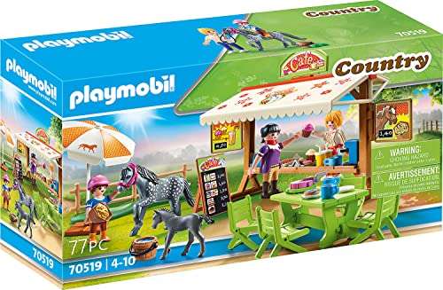 PLAYMOBIL Country 70519 Pony-Café 12,99€ / PLAYMOBIL Adventures of Ayuma 70804 Tropfenhäuschen 11,99€ (Prime/MM Saturn )