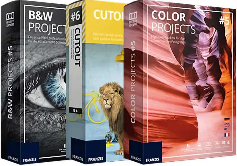 [snapfrog] Color Projects 5 / BLACK & WHITE projects 5 / CutOut 6 | Lifetime | Windows & Mac