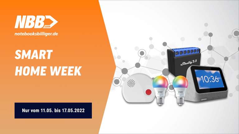 NBB Smart Home Week: Diverse Produkte von Innr, Lenovo, Lupus, Shelly & MyKi