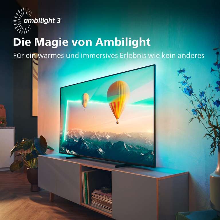 Saturn/MM ● PHILIPS 55PUS8007/12 LED TV (55 Zoll / 139 cm, UHD 4K, Smart TV, Ambilight, Android TV11)
