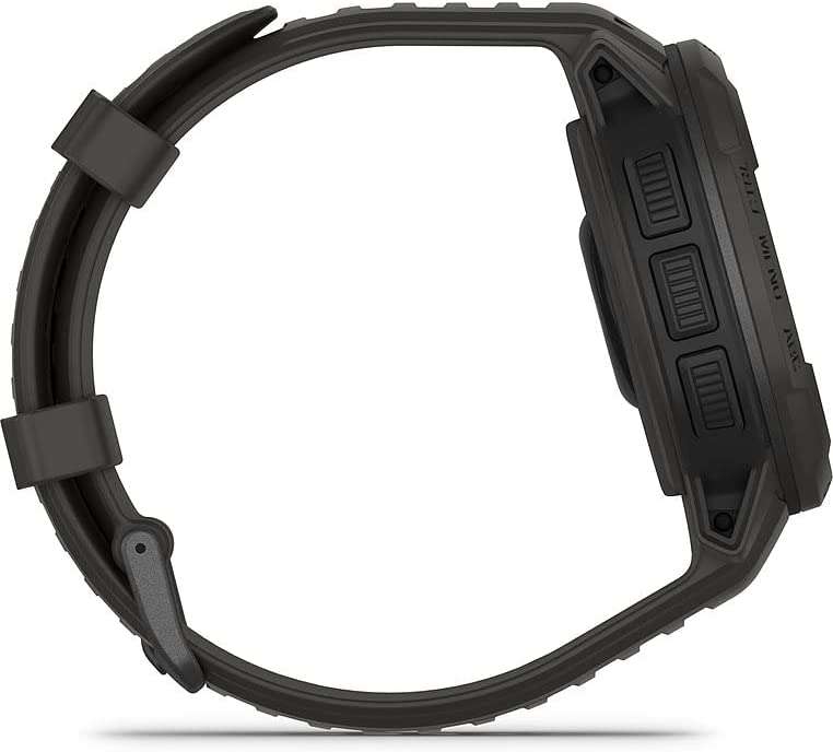 Garmin Instinct Crossover Solar Graphite Smartwatch [Uhrenlounge] [NEU: Version ohne Solar für 336,49€ statt Idealo 391,02]