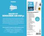 Maker Kit Sensoren am ESP32, inkl. allen Bauteilen und 155-seitigem Handbuch