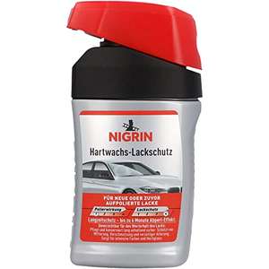NIGRIN Hartwachs-Lackschutz Autowachs, pflegt und konserviert langanhaltend und sicher, 300 ml (Prime/Spar-Abo fähig)