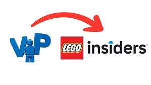 LEGO zahlt VIP Punkte für bereits gekaufte Sets (20 Punkte, 13ct)