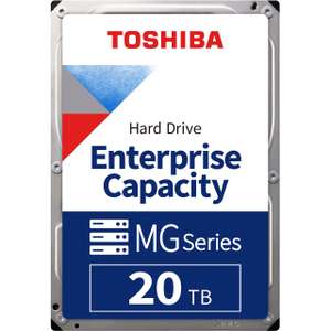 [Mindfactory] 20TB Toshiba Enterprise MG10 MG10ACA20TE 512MB 3.5" (8.9cm) SATA | vk-frei über mindstar