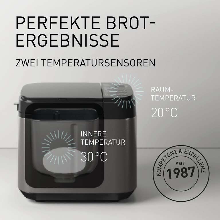 Panasonic SD-YR2540 Premium Brotbackautomat – Vollautomatisch, glutenfrei, 32 Programme, bei Amazon 166,00€