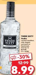 Three Sixty Wodka bei Kaufland für 8,99€