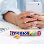 Mentos Fruit Dragees, 40 Rollen Bonbons, Frucht-Geschmack mit Orange + Zitrone + Erdbeere (12,60€ möglich) (Prime Spar-Abo)