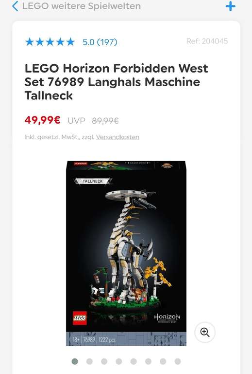 [Smyth Toys / Amazon] Lego 76989 Tallneck