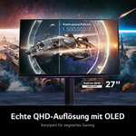 LG 27GR95QE-B WQHD OLED Gaming Monitor