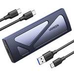 [Amazon Prime] UGREEN 90541 NVMe M.2 USB 3.2 SSD Gehäuse-Adapter mit Kühlkissen 10 Gbps inkl. Kabel für 16,68€