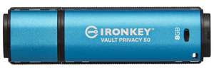 8GB - Kingston IronKey Vault Privacy 50 - Alles sicher!