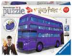 Ravensburger Harry Potter 3D Puzzle - Knight Bus 11158 mit abnehmbaren Dach & drehbaren Rädern (216 Teile, ab 8 Jahren) [Spielemax Abholung]