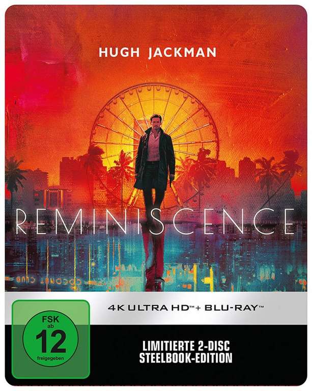 [Media-Dealer] Reminiscence: Die Erinnerung stirbt nie (2021) - 4K Bluray Steelbook - Hugh Jackman