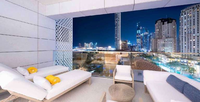 Dubai: z.B 3 Nächte | 5* FIVE Luxe JBR | 96qm Generous-DZ inkl. Halbpension | ab 921€ zu Zweit
