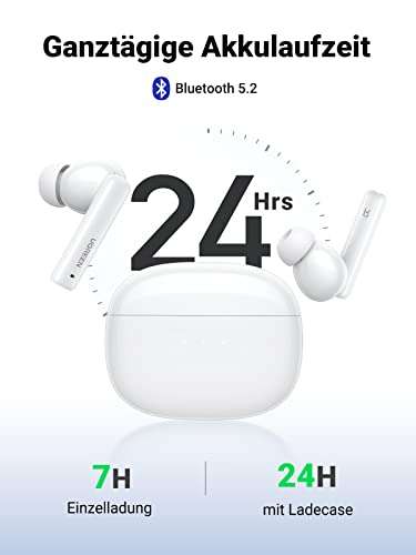 UGREEN HiTune T3 Kabelloser Bluetooth Kopfhörer mit Geräuschunterdrückung ( 10-mm-Audiotreiber, KI-Mikrofone, Touch-Steuerung, 7/24 Std. )