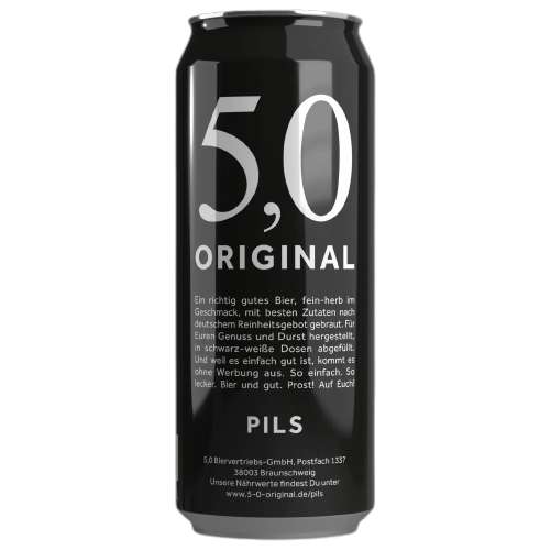 5,0 Original Pils Bier 3 Dosen = 1,10€ [Edeka Minden-Hannover]