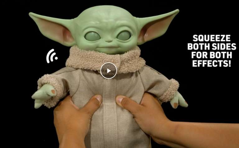 Star Wars Baby Yoda Squeeze & Blink