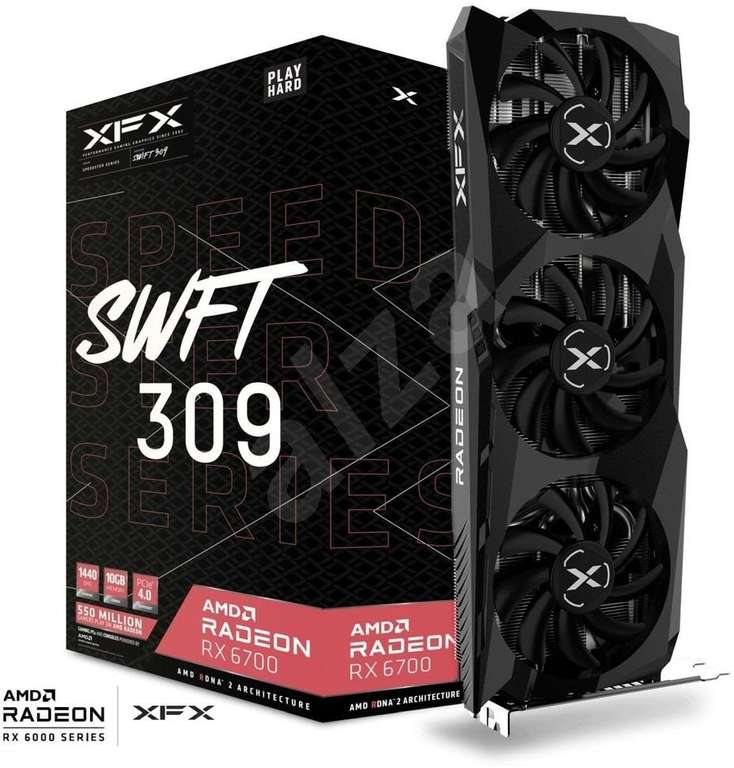 XFX Speedster SWFT309 AMD Radeon RX 6700 10 GB non XT