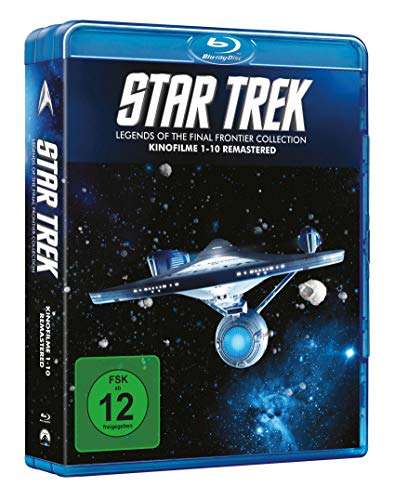 Beam mich hoch, Scotty! Star Trek 1-10 Remastered Collection (Blu-ray) für 30,97€ (Prime)