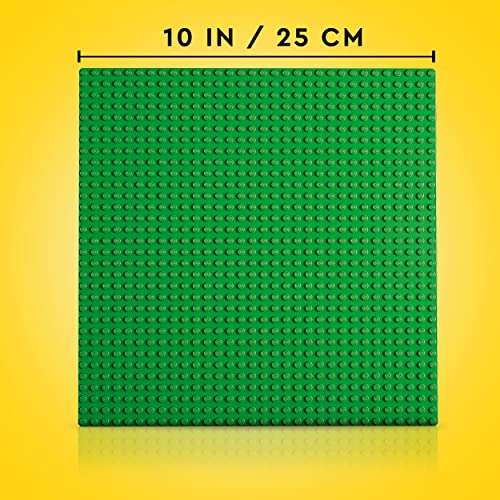 [PRIME] LEGO 11023 Classic Grüne Bauplatte, quadratische Grundplatte mit 32x32 Noppen