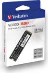 Verbatim Vi3000 PCIe NVMe SSD 2TB, M.2 2280/M-Key/PCIe 3.0 x4 Festplatte