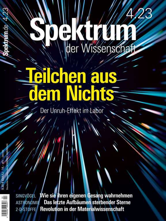 Spektrum der Wissenschaft Abo (12 Ausgaben) für 72,32 €
