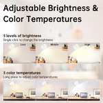 sylvwin LED Wandleuchte Innen,Wandlampe mit 3 Farbmodi & 3 Helligkeitsstufen