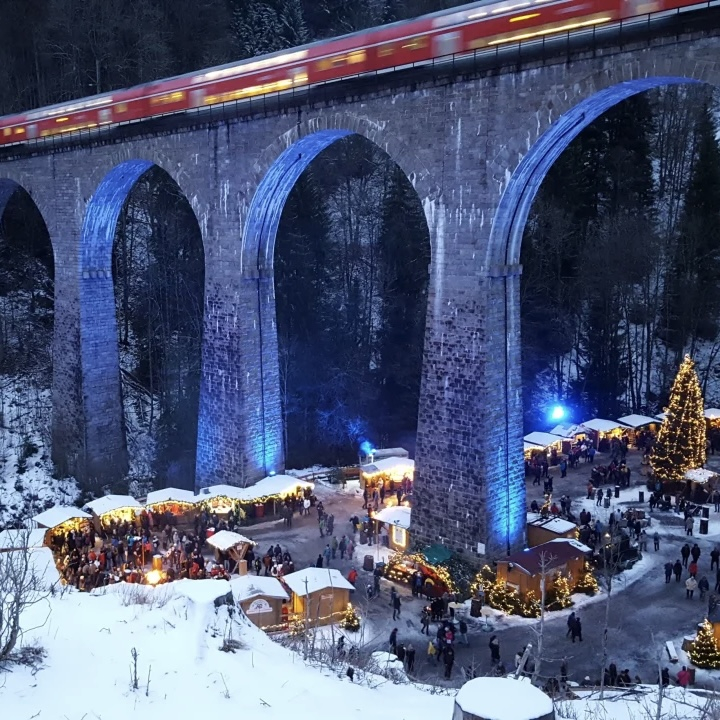 Weihnachtsmarkt in der Ravennaschlucht | 2 Nächte im Doppelzimmer | Mit Sauna & Fitness