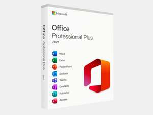 Microsoft Office Professional Plus 2021 for Windows/Mac: Lifetime License