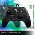 [Prime] PowerA Nano Controller (Xbox) | kompakte Größe | Rumble | 2 programmierbare Tasten | USB-C | offiziell lizensiert | schwarz / lila