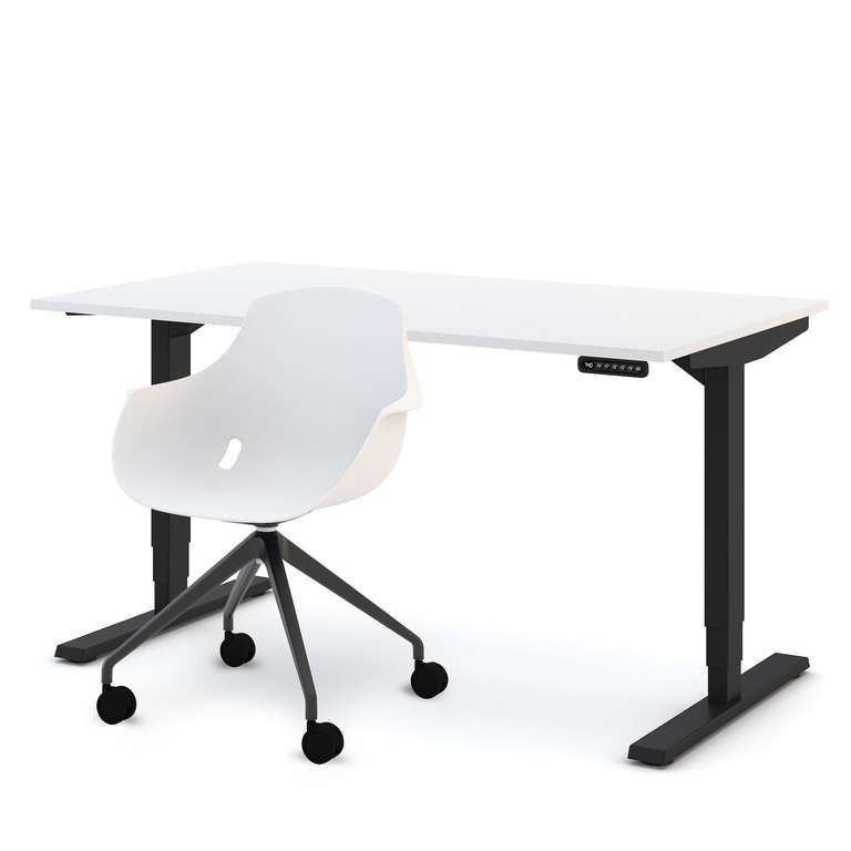 Höhenverstellbare Schreibtisch- und Bürostühle-Sets im Summer Deal bei Assmann Home