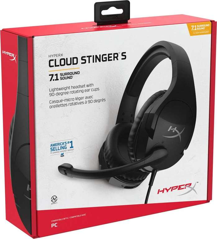 HP HyperX Deals: z.B. Cloud Stinger S Headset - 44,79€ | Alloy Origins Tastatur - 95,99€ | Pulsefire FPS Pro Maus - 36,79€