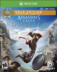 [XBOX] Assassin's Creed Odyssey - Gold Edition inkl. Spiel + Season Pass + AC 3 Remastered (VPN only to redeem)