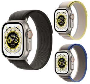 Apple Watch Ultra GPS + Cellular 49mm Titanium mit Trail Loop S/M für 865,91€ inkl. Versandkosten