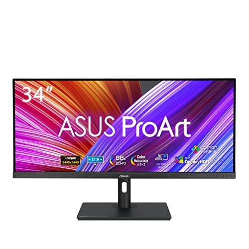 ASUS ProArt PA348CGV 34 Zoll UWQHD Professioneller Monitor