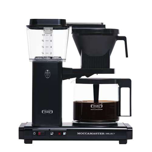 Moccamaster KBG Select, Filtermaschine Kaffee, Kaffeemaschine, Filterkaffee, 1.25L (verschiedene Farben)