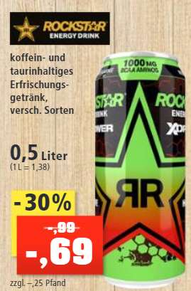 [Thomas Philipps] Rockstar Energy 0,5 Liter versch. Sorten für 0,69€ ab 06.03.