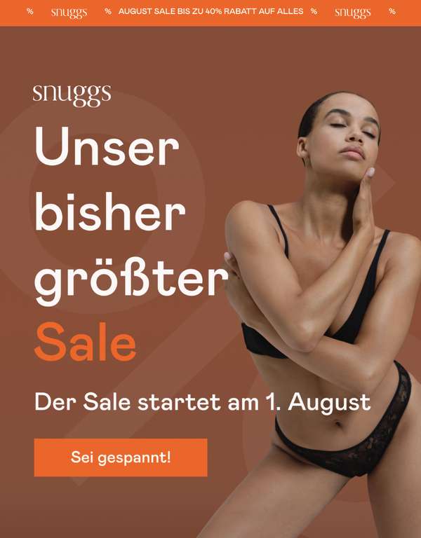 snuggs: August Sale mit 20 % Rabatt, z.B. snuggs High-Rise - Recyceltes Nylon - Mokka (Gr. XXS - XL)