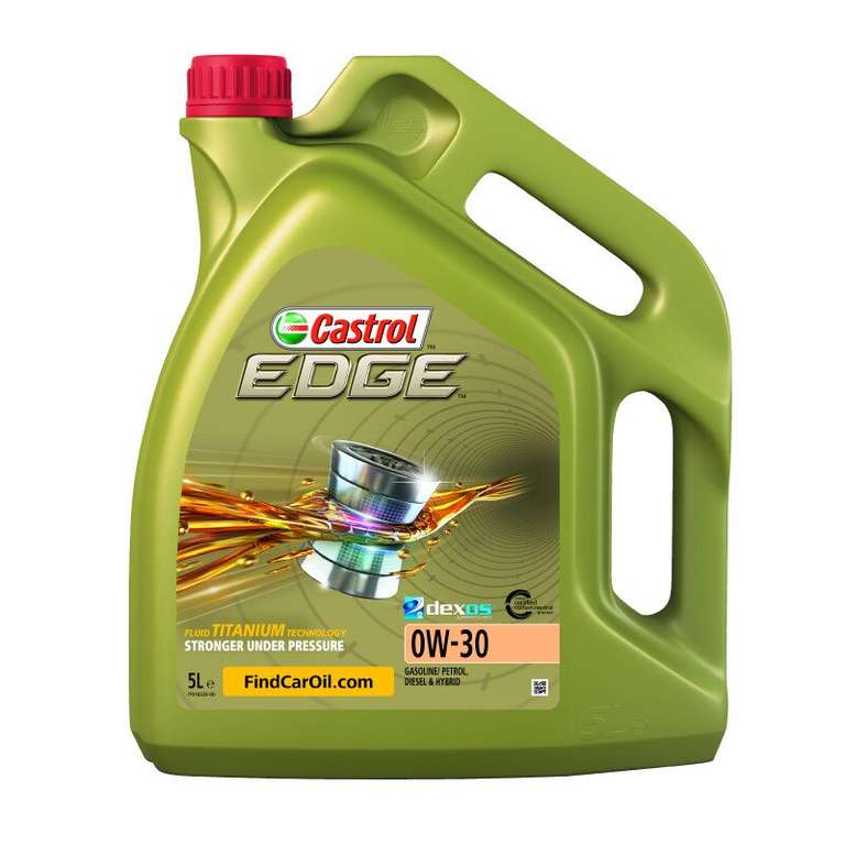Castrol EDGE 0W-30 / 5 Liter 22,95€ inkl. Versand