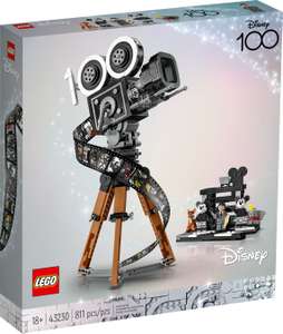 LEGO Disney - Kamera: Hommage an Walt Disney (43230) | 811 Teile | ca. 7,39ct / Teil