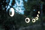 Fermob Hoop Outdoor Lichtgirlande, 12 Meter, Bluetooth, Ockerrot, 2,5 % Shoop [Madendesign]