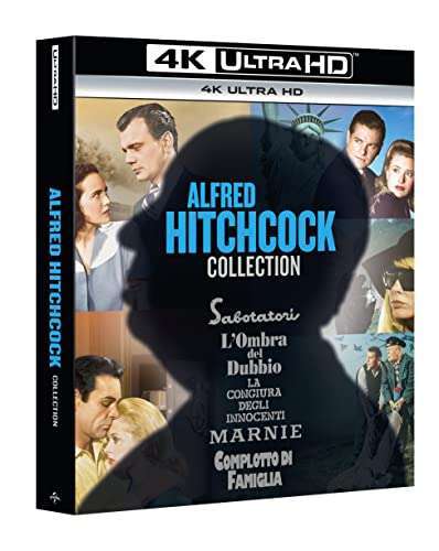 Alfred Hitchcock 4K UHD Collection Vol.2 (5 Filme) für 42,52€ (Amazon.it)