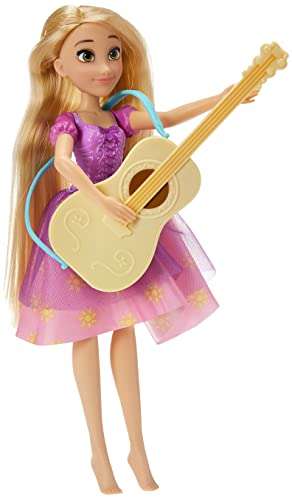 (Prime) Hasbro Disney Prinzessinnen Prinzessin Rapunzel Modepuppe und Gitarre mit Farbwechsel