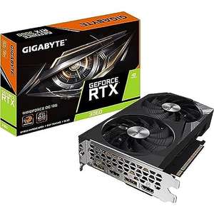 Gigabyte Grafikkarte GeForce RTX 3060 WINDFORCE OC, 12GB GDDR6, PCI-Ex 4.0, Aktiv-Kühlung