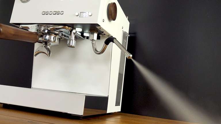 Ascaso Steel Duo PID 2022 (schwarz/weiß/inox) Kaffee Siebträger