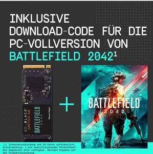 WD_BLACK SN750 SE 500 GB NVMe SSD Battlefield 2042 PC Game Code Bundle
