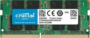 Crucial Arbeitsspeicher CT16G4SFRA32A, DDR4-RAM, 3200 MHz, 260-pin, CL22, 16 GB